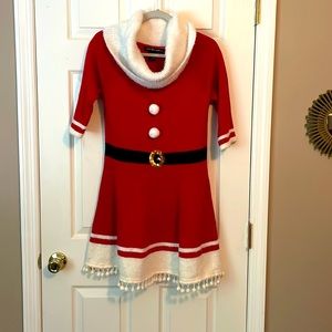 Christmas sweater dress